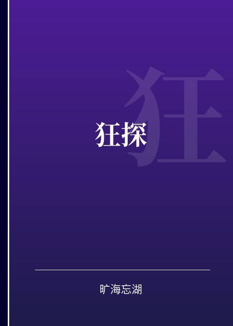 狂探小说下载